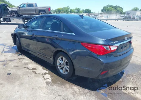 2014 Hyundai Sonata Gls из США, поврежденный, VIN 5NPEB4AC2EH835267